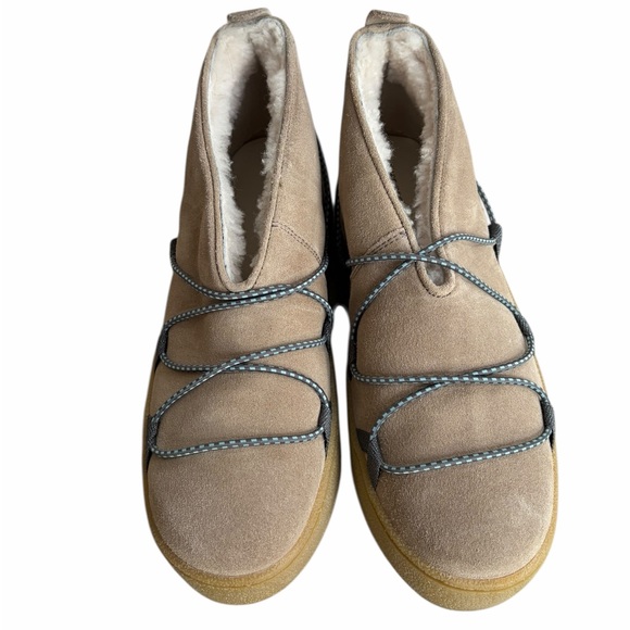 Free People Snowdrop Micro Genuine‎ Shearling Boot size 9 - Picture 2 of 7